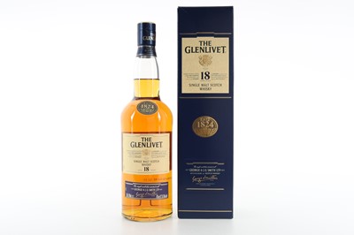 Lot 341 - GLENLIVET 18 YEAR OLD