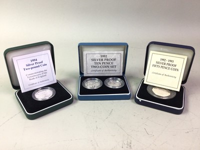 Lot 268 - GROUP OF UK PROOF COINS