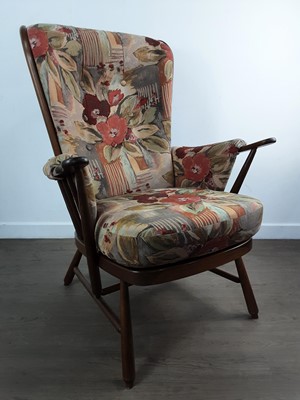 Lot 196 - THREE ERCOL ARMCHAIRS