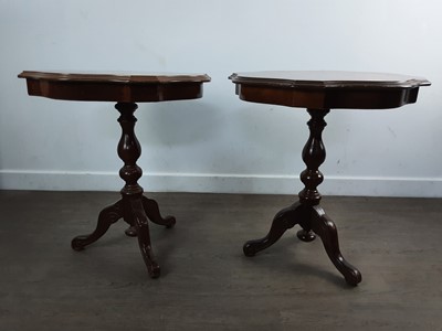 Lot 199 - PAIR OF ITALIAN CIRCULAR TABLES