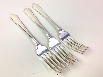 Lot 206 - FOUR SILVER SALT SPOONS