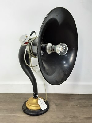 Lot 226 - CLARITONE LOUDSPEAKER LAMP