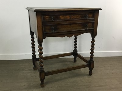 Lot 252 - OAK CUTLERY CHEST