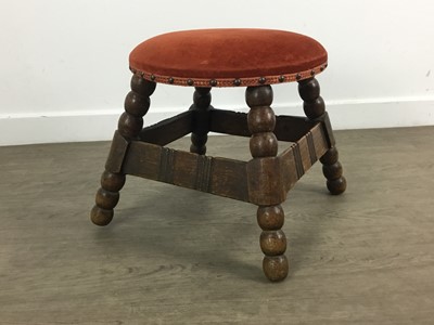 Lot 327 - OAK STOOL