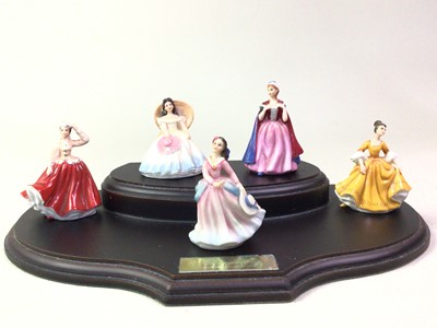 Lot 339 - GROUP OF MINIATURE DOULTON FIGURES