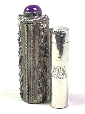 Lot 358 - TWO SILVER PIN HOLDERS