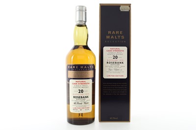 Lot 98 - ROSEBANK 1979 20 YEAR OLD RARE MALTS