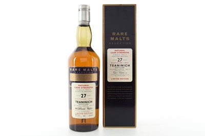 Lot 22 - TEANINICH 1972 27 YEAR OLD RARE MALTS