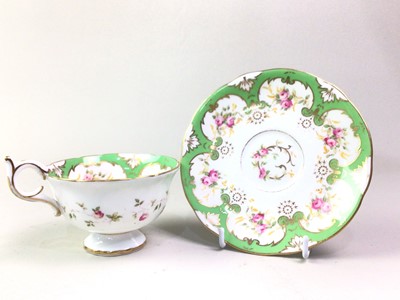 Lot 325 - PARAGON FOXGLOVE PATTERN PART TEA SERVICE