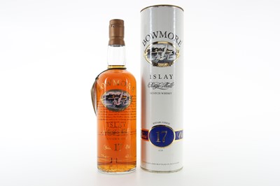 Lot 385 - BOWMORE 17 YEAR OLD SCREEN PRINTED BOTTLE 75CL