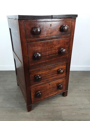 Lot 461 - VICTORIAN OAK CAMPAIGN CHEST