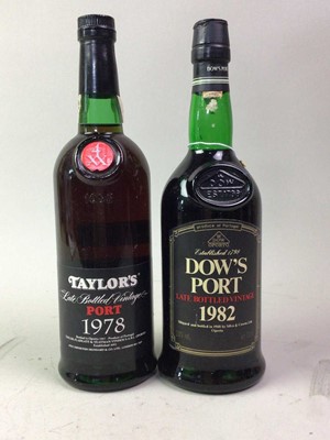 Lot 447 - TWO BOTTLES OF LATE BOTTLED VINTAGE PORT