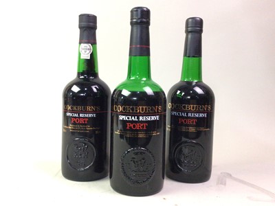 Lot 450 - FOUR BOTTLES OF COCKBURN'S SPECIAL RESERVE