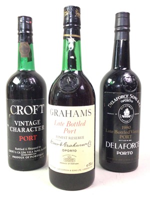 Lot 452 - SIX BOTTLES OF ASSORTED PORT