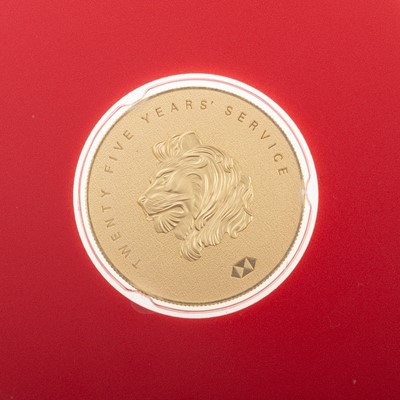 Lot 34 - HSBC 25 YEARS SERVICE 1oz GOLD COIN