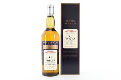 Lot 33 - CAOL ILA 1975 21 YEAR OLD RARE MALTS