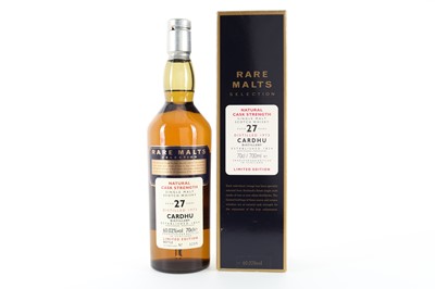 Lot 34 - CARDHU 1973 27 YEAR OLD RARE MALTS