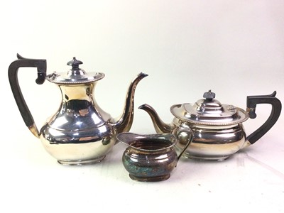 Lot 527 - COLLECTION OF SILVER PLATED ITEMS