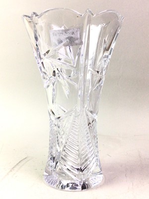 Lot 586 - GROUP OF CRYSTAL  GLASS