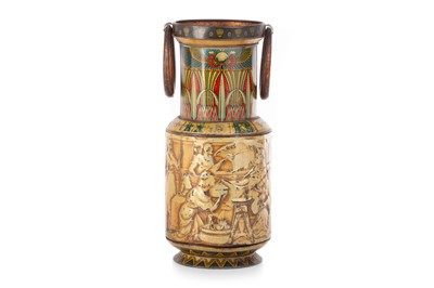 Lot 68 - EGYPTIAN VASE BISCUIT TIN