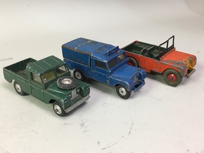 Lot 593 - GROUP OF DIECAST MODEL VEHICLES