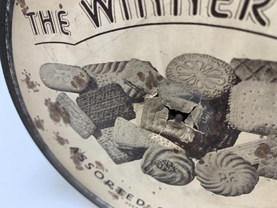 Lot 71 - SPINNING GREYHOUND RACE OR 'THE WINNER' BISCUIT TIN