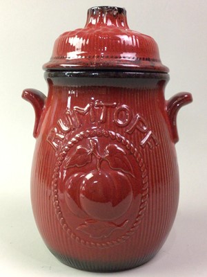 Lot 542 - WEST GERMAN CERAMIC JAR