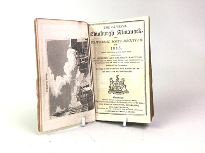 Lot 545 - THE ORIGINAL EDINBURGH ALMANACK AND UNIVERSAL SCOTS REGISTER