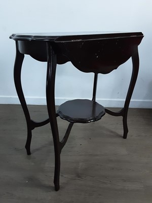 Lot 630 - MAHOGANY WINDOW TABLE