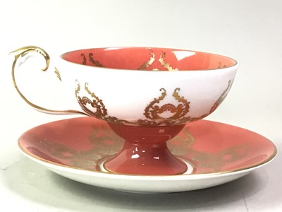 Lot 653 - AYNSLEY CABINET CUP AND SAUCER