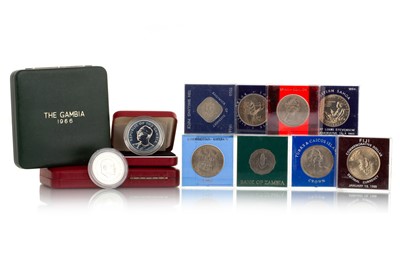 Lot 44 - GROUP OF COMMONWEALTH COMMEMORATIVE COINS