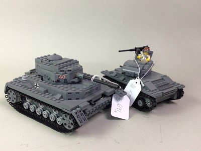 Lot 691 - BRICK MANIA 2220 EASY EIGHT CUSTOM LEGO TANK
