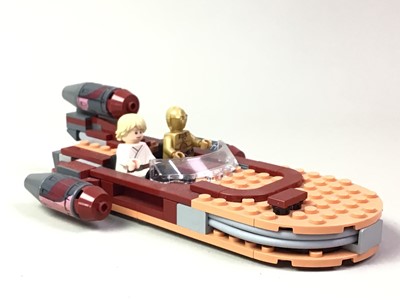 Lot 609 - LEGO 75173 STARWARS LUKES LAND SPEEDER