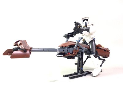 Lot 601 - LEGO 75532 STARWARS SCOUT TROOPER & SPEEDER BIKE