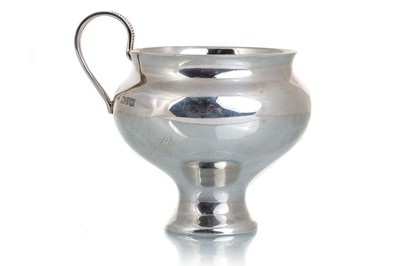 Lot 1188 - EDWARDIAN SILVER CHOCOLATE CUP