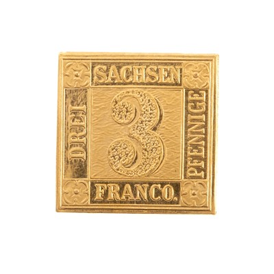 Lot 67 - GERMAN GOLD REPLICA STAMP