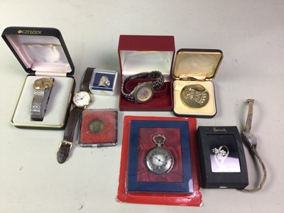 Lot 572 - GROUP OF WRIST WATCHES