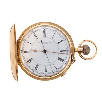 Lot 857 - EARLY 20TH CENTURY FULL HUNTER  POCKET WATCH