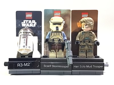 Lot 699 - COLLECTION OF LEGO STAR WARS MINI FIGURES