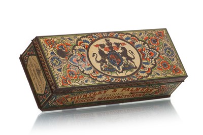 Lot 245 - THE BEN GEORGE BISCUIT TIN, 1868