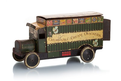 Lot 238 - CRUMPSALL CREAM CRACKER VAN BISCUIT TIN