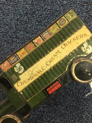 Lot 238 - CRUMPSALL CREAM CRACKER VAN BISCUIT TIN