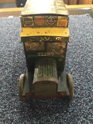 Lot 238 - CRUMPSALL CREAM CRACKER VAN BISCUIT TIN