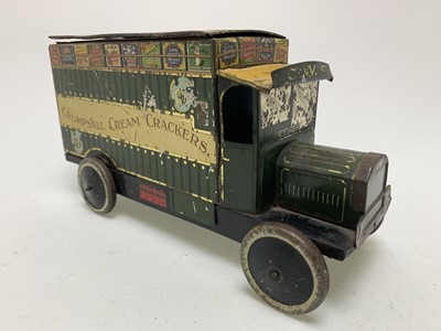 Lot 238 - CRUMPSALL CREAM CRACKER VAN BISCUIT TIN