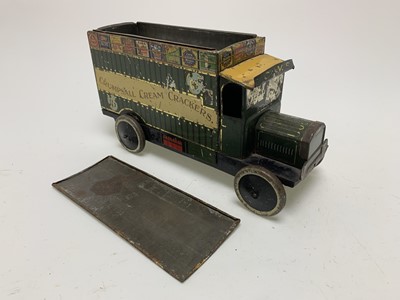 Lot 238 - CRUMPSALL CREAM CRACKER VAN BISCUIT TIN