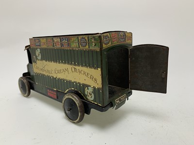 Lot 238 - CRUMPSALL CREAM CRACKER VAN BISCUIT TIN