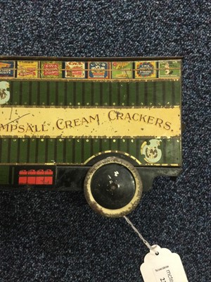 Lot 238 - CRUMPSALL CREAM CRACKER VAN BISCUIT TIN