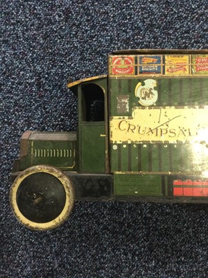 Lot 238 - CRUMPSALL CREAM CRACKER VAN BISCUIT TIN