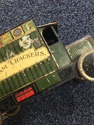 Lot 238 - CRUMPSALL CREAM CRACKER VAN BISCUIT TIN