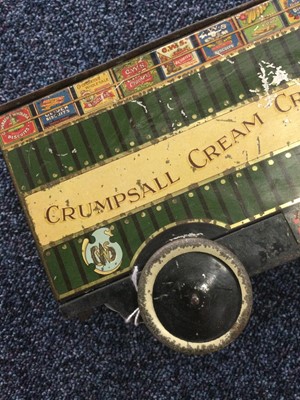 Lot 238 - CRUMPSALL CREAM CRACKER VAN BISCUIT TIN